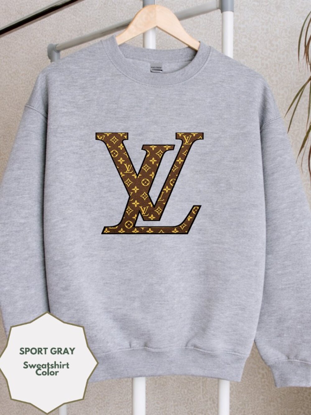 Custom Word Sweatshirt Floral Crewneck Personalized Cozy Pullover Trendy Gift